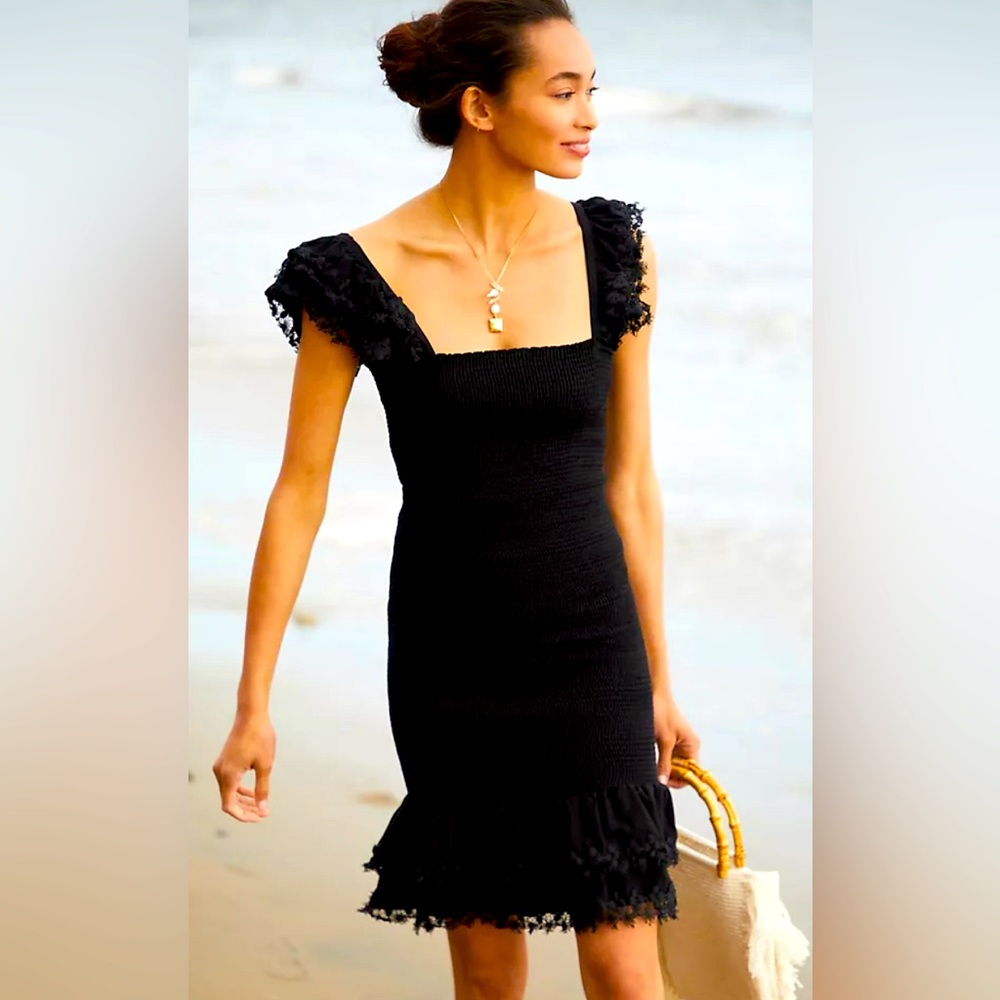 NWT • PEIXOTO Bella Smocked Minidress